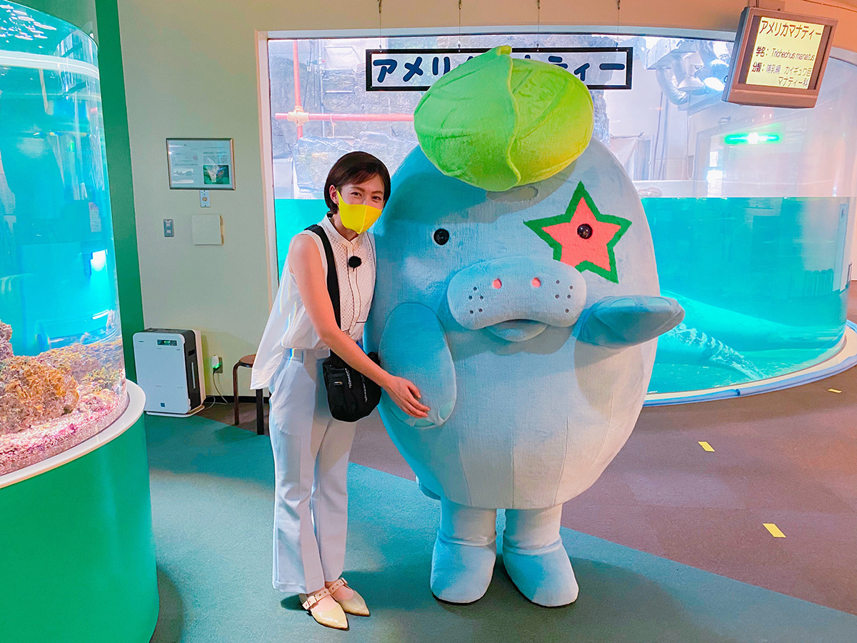 新屋島水族館！マナやん可愛いです