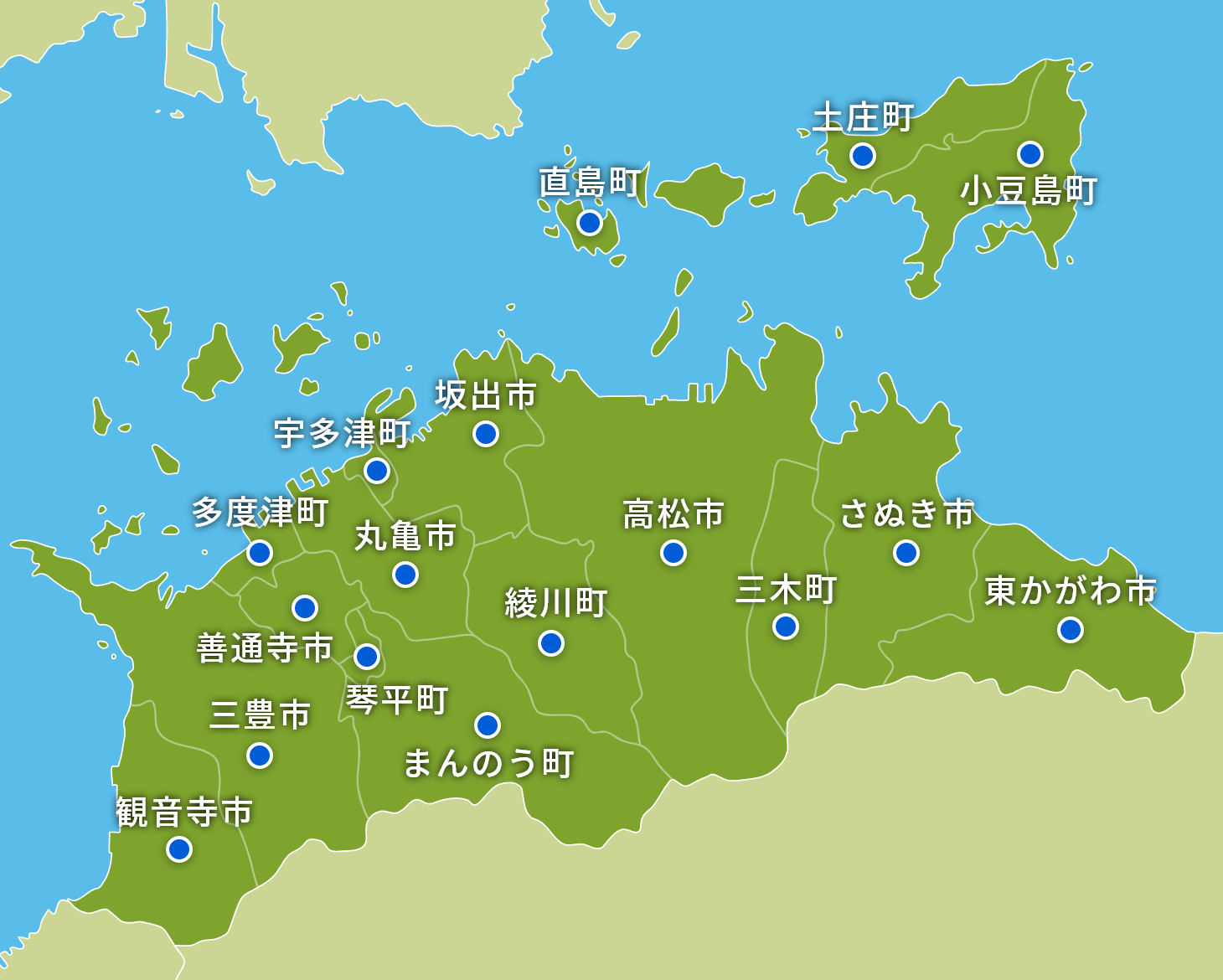 香川県のポイント予報