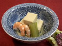 ふきと高野豆腐の煮物
