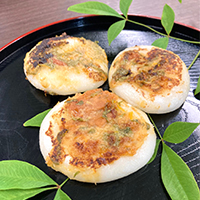 梅みそ焼き餅