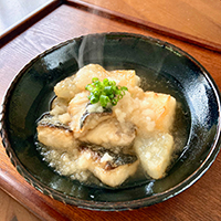 鰆とお餅のおろし煮