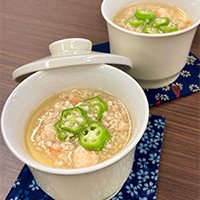 茶碗蒸し　海老そぼろあん