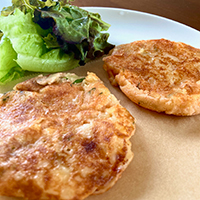 明太子ポテトのガレット