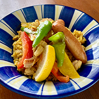 カレーパエリア