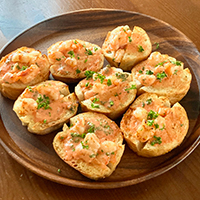 エビ明太子トースト