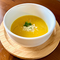 カボチャのチーズポタージュ