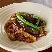 牛肉とナスのとろとろ煮