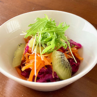 ニンジンと紫キャベツのラぺサラダ