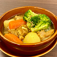鶏もも肉のカレーポトフ