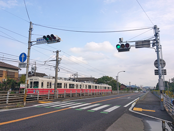 音の出る信号機写真2