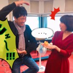 「犬に論語」じゃなくて、「犬にギャグ」…？