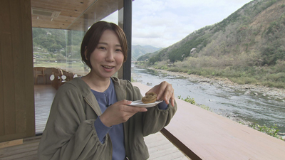 四万十ドラマ SHIMANTOZIGURIストア 焼きモンブラン（高知県）